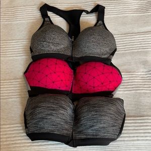 Set of Three Victoria’s Secret Sports Bras